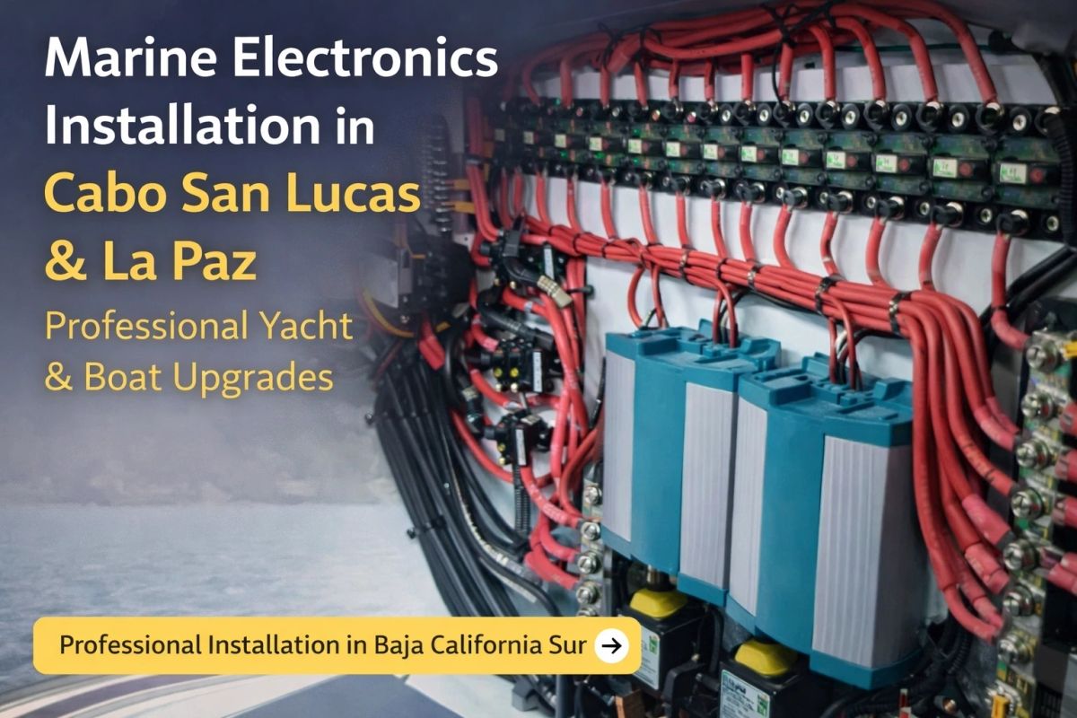 Marine wiring and electrical installation