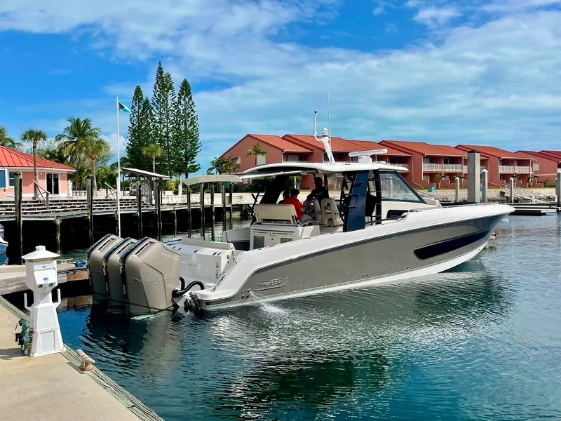 2022 Boston Whaler 420 Outrage — sold in Cabo San Lucas (dry dock)