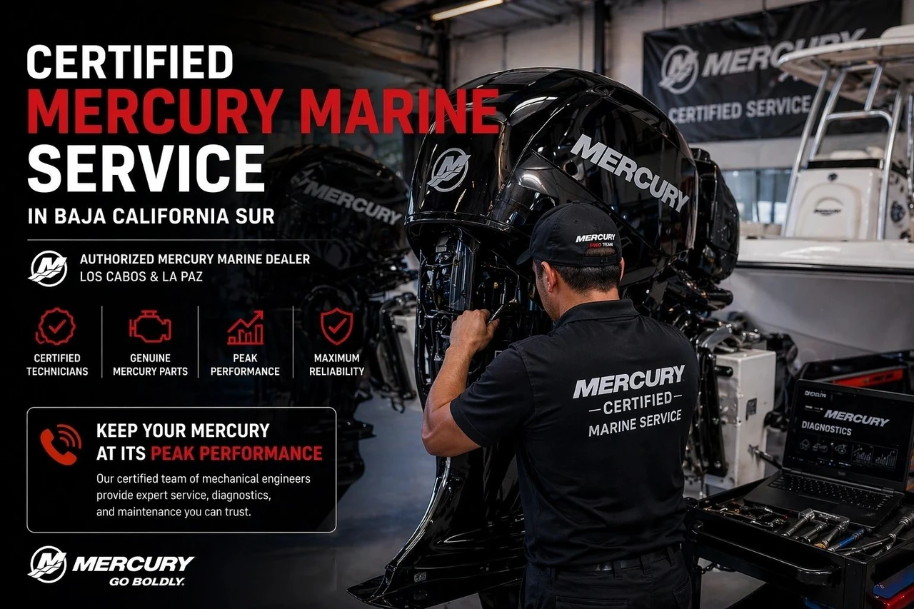 Gráfico de servicio certificado Mercury Marine